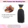 100 Percent Human Braiding Hair For Boho Braids Curly Human Hair Braiding Hair Full Bulk Human Hair For Braiding Wet Wavy 100g 2 Bundles No Weft Micro Braiding Hair Human Hair Extensions YNiSew view 2