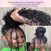 100 Percent Human Braiding Hair For Boho Braids Curly Human Hair Braiding Hair Full Bulk Human Hair For Braiding Wet Wavy 100g 2 Bundles No Weft Micro Braiding Hair Human Hair Extensions YNiSew view 3