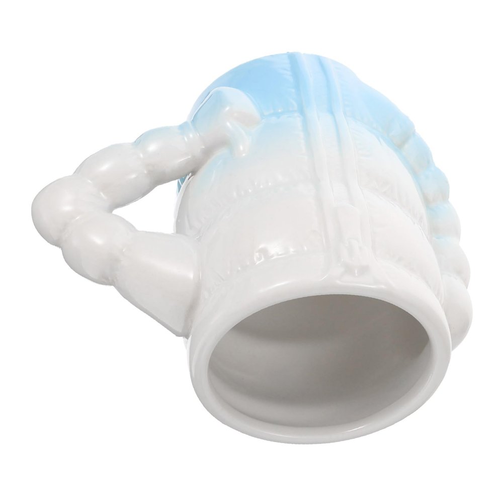 Beatifufu Ceramic Shaving Bowl for Men Portable Foaming Cup Comfortable Shaving Experience for Everyday Use for Father Day