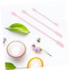 DECHOUS 3pcs Silicone Makeup Spatula Set for Cosmetics Lotion and Application Easy to Clean Non-stick Beauty Tools Pink for Skincare and Makeup Use view 3