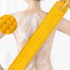 Back Brush Body Brush, 1PCS 30 inch Back Scrubber Massage Brush, Scrubber Brush for Body Back Exfoliating Bath with 2 Handles, Shower Washing Aid for Removing Dead Skin Summer Sweat (Yellow) view 2