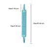 Back Brush Body Brush, 1PCS 30 inch Back Scrubber Massage Brush, Scrubber Brush for Body Back Exfoliating Bath with 2 Handles, Shower Washing Aid for Removing Dead Skin Summer Sweat (Yellow) view 3