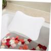 Mikinona 1pc Bath Tub Pillow Bone Shape Spa Headrest Strong Cups Soft Breathable for Bathtub Relaxation Easy to Clean Bath Accessories view 3