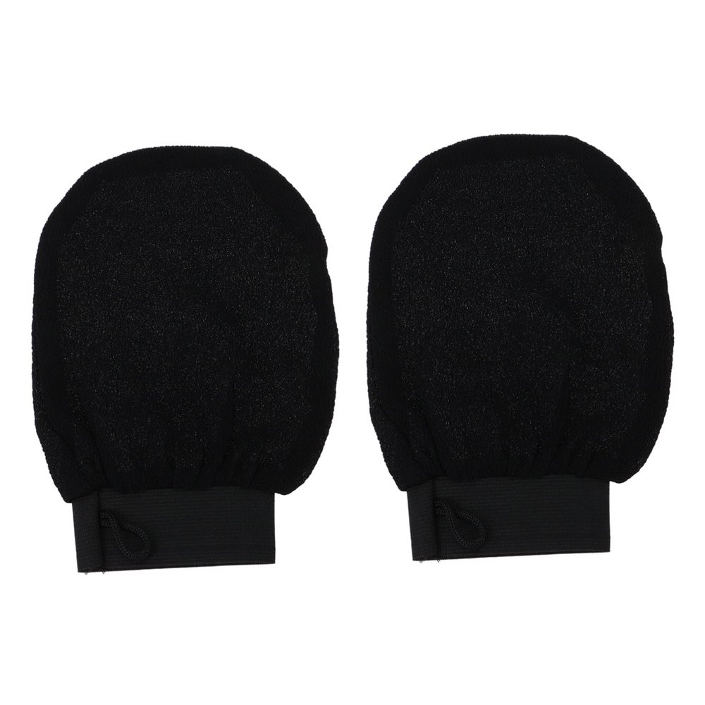 Mikinona Gloves for Feet Scrubbing Exfoliating Body Brush Loofah Dead Skin Remove Spa Massager