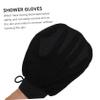 Mikinona Gloves for Feet Scrubbing Exfoliating Body Brush Loofah Dead Skin Remove Spa Massager view 2