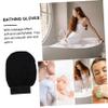 Mikinona Gloves for Feet Scrubbing Exfoliating Body Brush Loofah Dead Skin Remove Spa Massager view 4