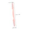 FOMIYES 3pcs Professional Eyebrow Razor Stainless Steel Abs Eyebrow Shaper Light-Weight Design for Travel Home Use view 2