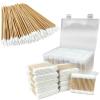 1500 pcs Cotton Swabs, Include 1000-Count Precision Cotton Swabs & 500 ct Gun Cleaning Swabs view 1