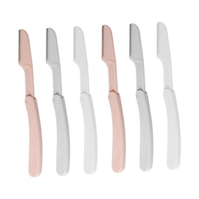 FOMIYES 6pcs Foldable Face Eyebrow Trimmer for Women Razors Hair Removal Tool Facial Tools Portable Brow Shaver