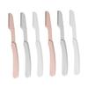 FOMIYES 6pcs Foldable Face Eyebrow Trimmer for Women Razors Hair Removal Tool Facial Tools Portable Brow Shaver view 1