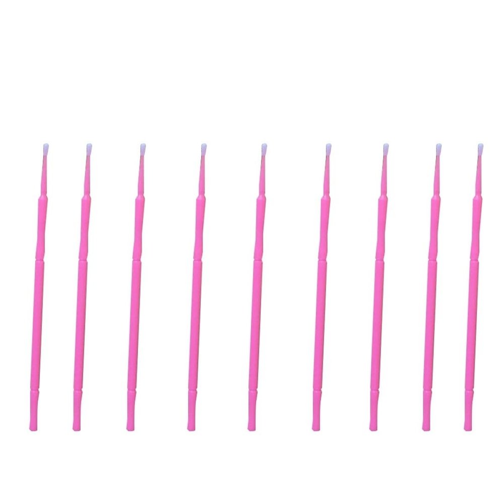 MAGICLULU Micro Lash Applicator Tool 100pcs Disposable Cotton Swabs Pointed Cotton Buds for Eyelash Extension Non-linting Makeup Tools