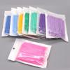 MAGICLULU Micro Lash Applicator Tool 100pcs Disposable Cotton Swabs Pointed Cotton Buds for Eyelash Extension Non-linting Makeup Tools view 2