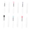 MAGICLULU 6pcs Silicone Lip Makeup Applicator with Lid Soft Brush Heads for Lipstick and Eyeshadow Convenient Travel for Fashion Lovers Versatile Makeup Tool view 1