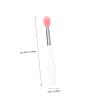MAGICLULU 6pcs Silicone Lip Makeup Applicator with Lid Soft Brush Heads for Lipstick and Eyeshadow Convenient Travel for Fashion Lovers Versatile Makeup Tool view 2