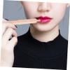 MAGICLULU 2pcs Travel-friendly Lip Brush Retractable Lip Brush Portable Metal Tube view 2