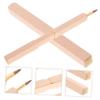 MAGICLULU 2pcs Travel-friendly Lip Brush Retractable Lip Brush Portable Metal Tube view 3