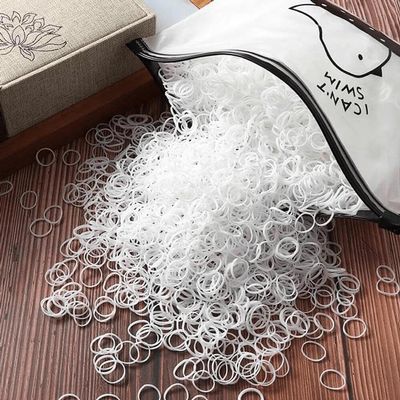 1000Pcs Hair Band Headband Quirky Cute Hairpin Birthday Decoration Hairband Non Slip Hair Accessories for Women Girls Party (White)