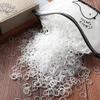 1000Pcs Hair Band Headband Quirky Cute Hairpin Birthday Decoration Hairband Non Slip Hair Accessories for Women Girls Party (White) view 1