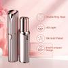 Facial Hair Remover for Women - as Seen on TV Painless Face Shaver - Electric Hair Removal Device for Face Lips Peach Fuzz with Light (Blue) view 2