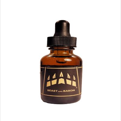 Baron's Premium Beard Oil - All Natural Beard Oil - Made in the USA - All Natural Ingredients - 10 Natural Scents - 1 Fl Oz - Beard Oil Sample Pack - Small Business (Sultan's Citrus)