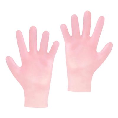 minkissy 1pair Moisturizing Exfoliating Gloves for Dry Skin Care Softening Repairing Hand Gloves for Rough Comfortable Easy to Use Fits All
