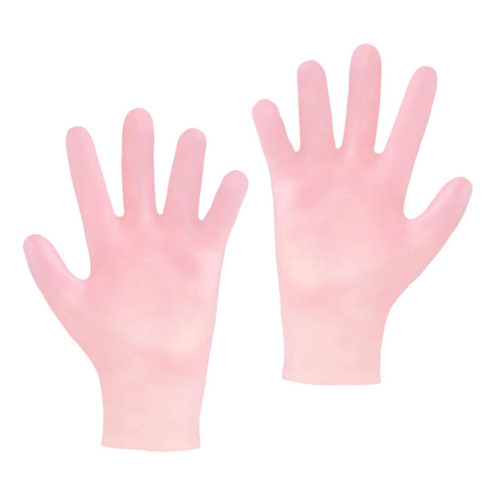 minkissy 1pair Moisturizing Exfoliating Gloves for Dry Skin Care Softening Repairing Hand Gloves for Rough Comfortable Easy to Use Fits All