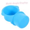 Beatifufu Hair Removal Wax Warmer Liner High Temperature Resistant Silicone Bowl for Easy Waxing Mixing Capacity Non-stick Waxing for Smooth Skin view 2