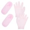 Beatifufu Moisturizing Gloves Socks Hand Foot Care for Dry Skin Uv Protection Gloves Comfortable for Travel Beach Use view 1