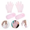 Beatifufu Moisturizing Gloves Socks Hand Foot Care for Dry Skin Uv Protection Gloves Comfortable for Travel Beach Use view 3