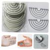 Mikinona 50pcs Human Hair Extensions Shield Guards Scalp Protector Heat Insulation view 4