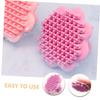 Mikinona Silicone Face Scrubber for Deep Cleansing Manual Facial Brush for Men Women Portable Exfoliating Tool for Skincare Routine Lightweight Easy to Use for Travel view 2