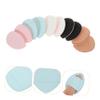 Mikinona 10pcs Makeup Powder Puff Mini Makeup Sponges for Loose Powder Foundation Portable Touch-up Tools Vibrant Colors Go Application view 2
