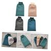 FRCOLOR 4pcs Exfoliating Bath Gloves Rough Skin Scrubbing Mitts for Gentle Exfoliation and Cleansing Shower for Skin Types Promotes Circulation and Refreshes view 4