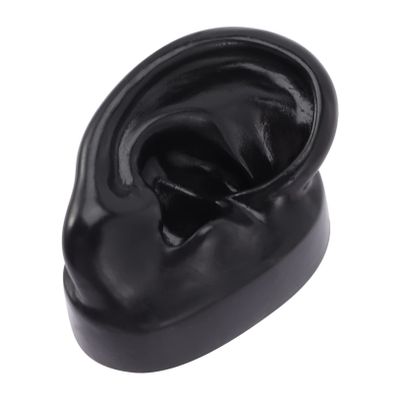 Beaupretty Ear Model Silicone for Piercing Practice Realistic Fake Ear Display for Jewelry Teaching for Acupuncture Training