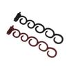 Beatifufu 8pairs Centipede Hair Braider Tool for Diy Hair Styling Easy Use Fishbone Ponytail Clip for Home and Salon Use view 1