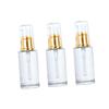 Mikinona 3pcs Essential Oil Bottles Empty Press Lotion Bottles Travel Pump Eco-Friendly view 1