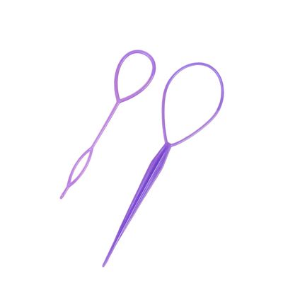 Beatifufu 12pcs Mixed Plastic Hair Braid Styling Tool Easy Use Ponytail Maker for Elegant Hair Styles Suitable for Parties and Dance
