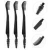 FOMIYES 10pcs special comb lash comb Makeup Accessory eyelash tool eyebrow brush Eyelash brush tool separating tool cosmetic women's products double head, 13.00X1.40X1.00CM, Black view 4