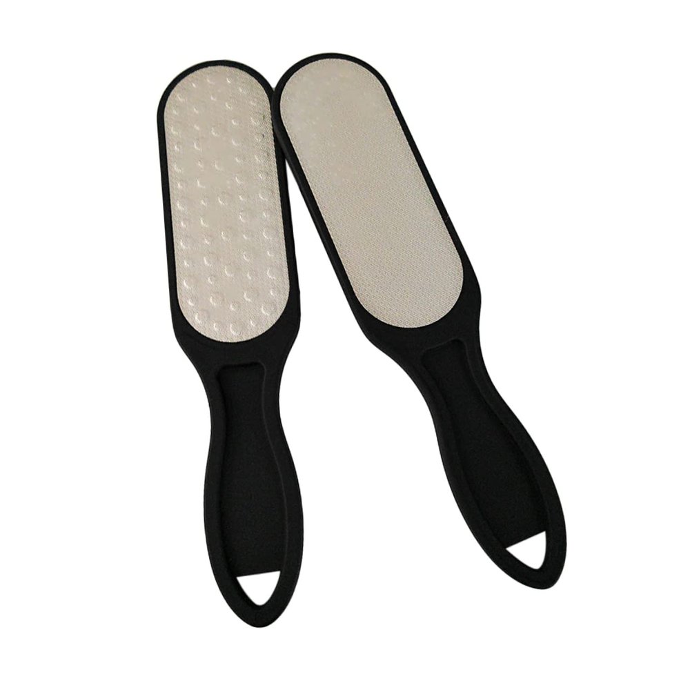 Beatifufu Stainless Steel Foot File Pedicure Skin Remover Callus Remover for Cracked Heel Repair and Smooth Feet