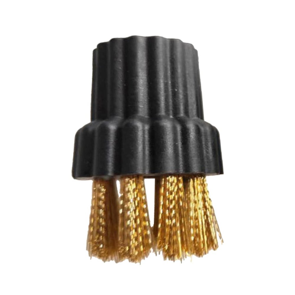 minkissy 5pcs Multi-Purpose Bronze Brush for Household Appliance Cleaning Steam Cleaner Attachments for Home Use Sturdy and Versatile Tools for Precision Cleaning
