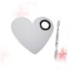 Beatifufu Foundation Palette with Shaded Spatula Heart Shape Mixing Palette Set Beauty Tools for Makeup Artists Enthusiasts view 1