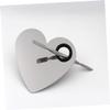 Beatifufu Foundation Palette with Shaded Spatula Heart Shape Mixing Palette Set Beauty Tools for Makeup Artists Enthusiasts view 2