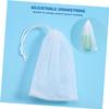 Beatifufu 20pcs Soap Foaming Net Pouch for Easy Soap Making Drawstring Design for Quick Drying Comfortable Texture for Facial Cleansing view 2