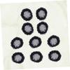 Beatifufu 10pcs Ballet Dance Hair Nets for Women Invisible Bun Covers Lace Detail Elegant Headdress Accessories for Dance Parties and Performances view 3