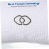 Beatifufu Bathroom Bath Pillows for Bathtub PVC Inflatable Non-Slip Cushion Suction Cups Head and Neck Support for Relaxing Spa Experience White Bathing Accessories view 3