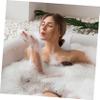 Beatifufu Bathroom Bath Pillows for Bathtub PVC Inflatable Non-Slip Cushion Suction Cups Head and Neck Support for Relaxing Spa Experience White Bathing Accessories view 4