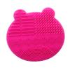 NOLITOY Vanity Organizer Brush Holder Silicone Brush Cleaning Mat Storage Rack Easy to Clean view 1