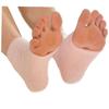 Beaupretty Moisturizing Gel Heel Socks for Dry Cracked Skin Vented Open Toe Recovery Sleeves with Vitamin-Infused Gel for Soft Healthy Feet Fits Pink view 4