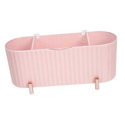 PRETYZOOM Household Makeup Pad Container Lid Multi Cosmetic Storage Box for Cotton Swabs and Pads for Bathroom and Vanity Organization