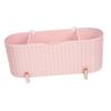 PRETYZOOM Household Makeup Pad Container Lid Multi Cosmetic Storage Box for Cotton Swabs and Pads for Bathroom and Vanity Organization view 1